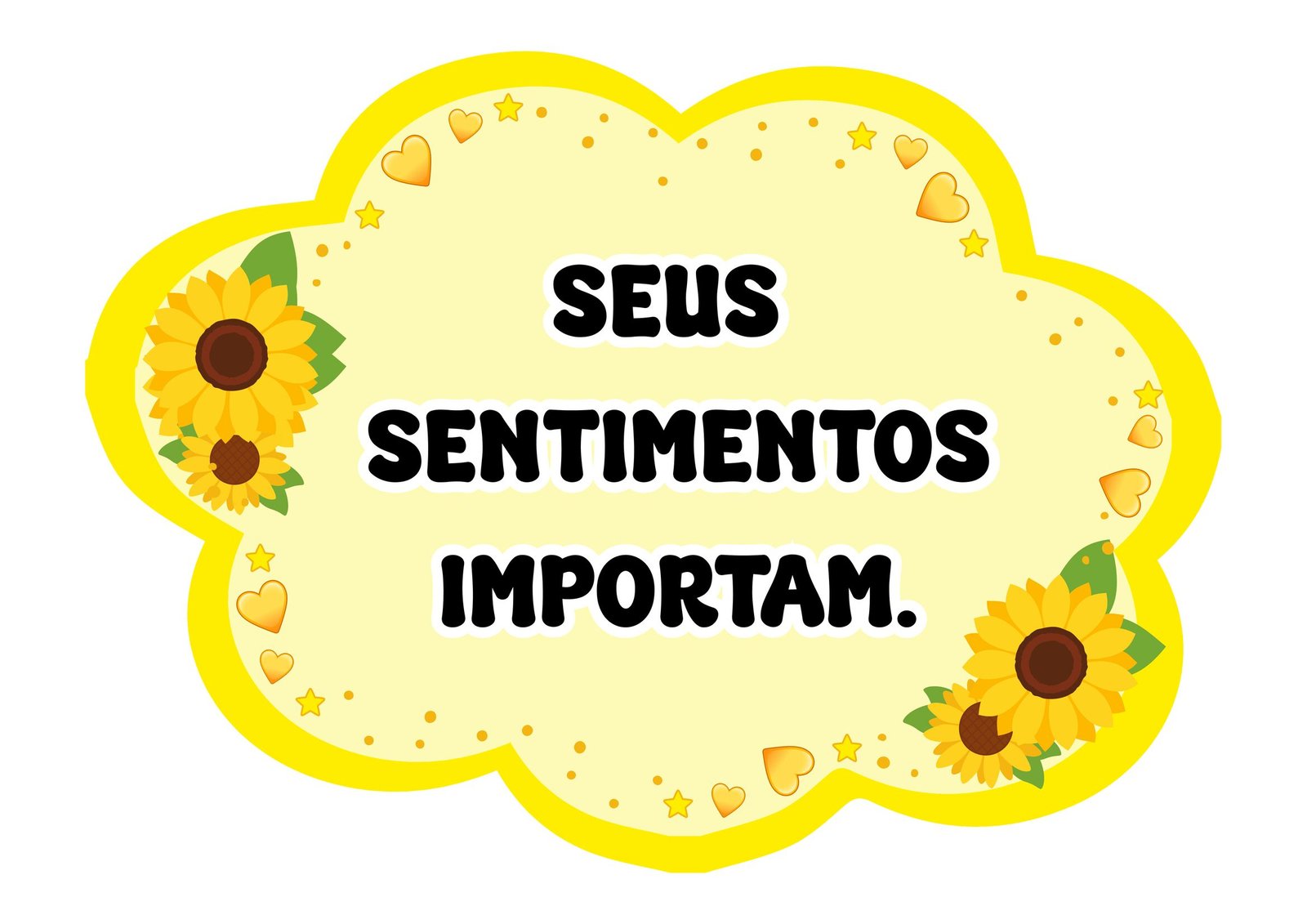 Plaquinhas Setembro Amarelo para Imprimir conteúdo didático página 12